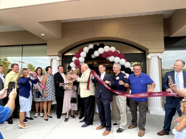 Ribbon-cutting opening the expanded Uncle Giuseppe's in Yorktown.