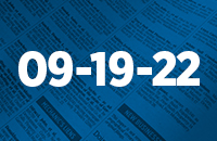 Legal records September 19, 2022