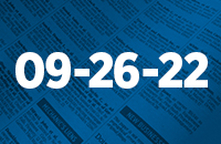 Legal records September 26, 2022