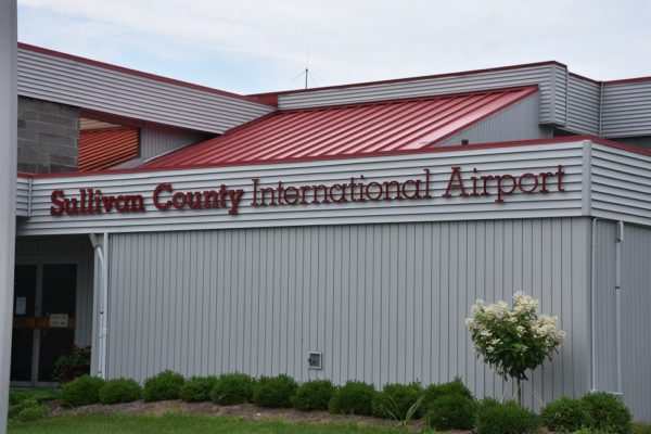 Sullivan County Airport terminal.