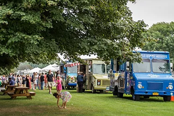 The sport of kings, with food for all