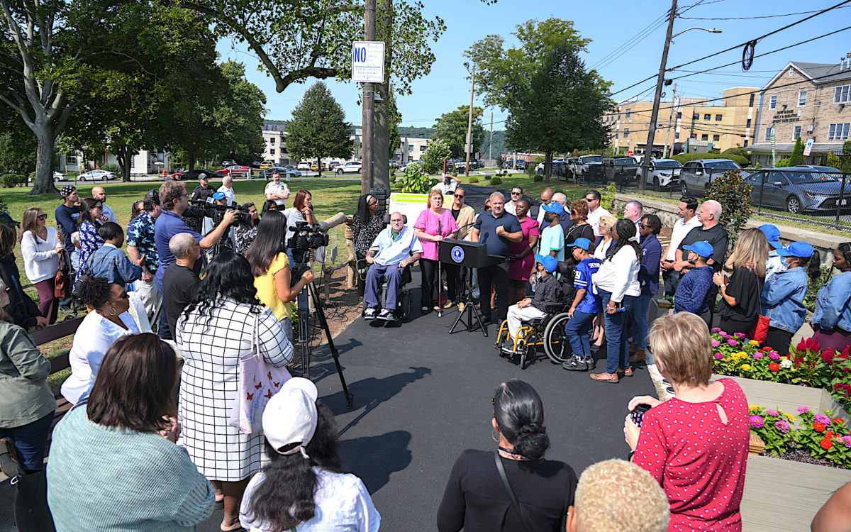 Yonkers park appeals to the senses