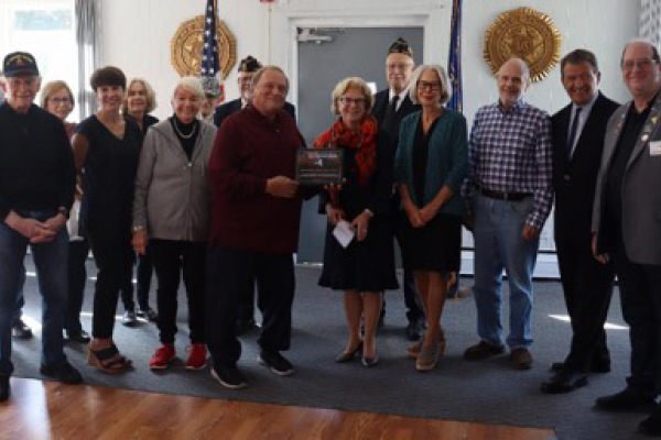 AMERICAN LEGION POST RECEIVES STATE EMPIRE AWARD