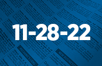 Legal records November 28, 2022