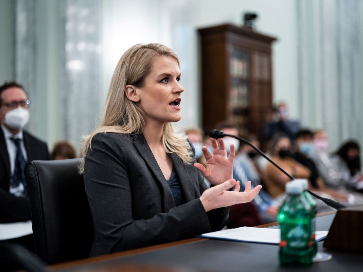 Facebook whistleblower advocates for mandated transparency and accountability in social media