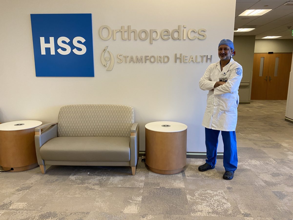 Dr. Harvinder S. Sandhu takes the reins at Stamford Hospital’s orthopedics department