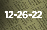 Legal Notices December 26, 2022