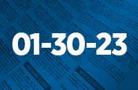 Legal records January 30, 2023