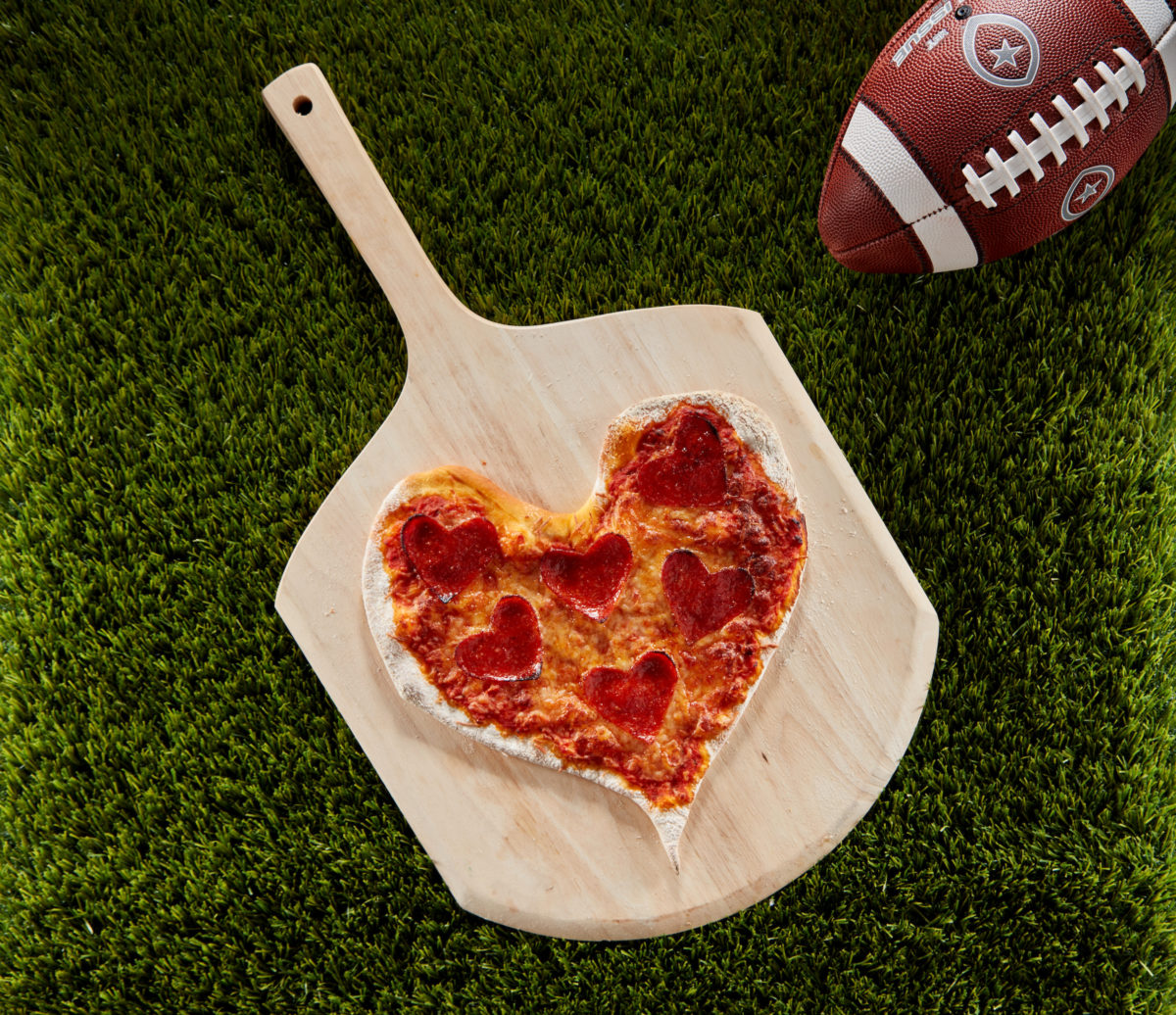 A Super Bowl/Valentineâ€™s mashup, courtesy of FreshDirect