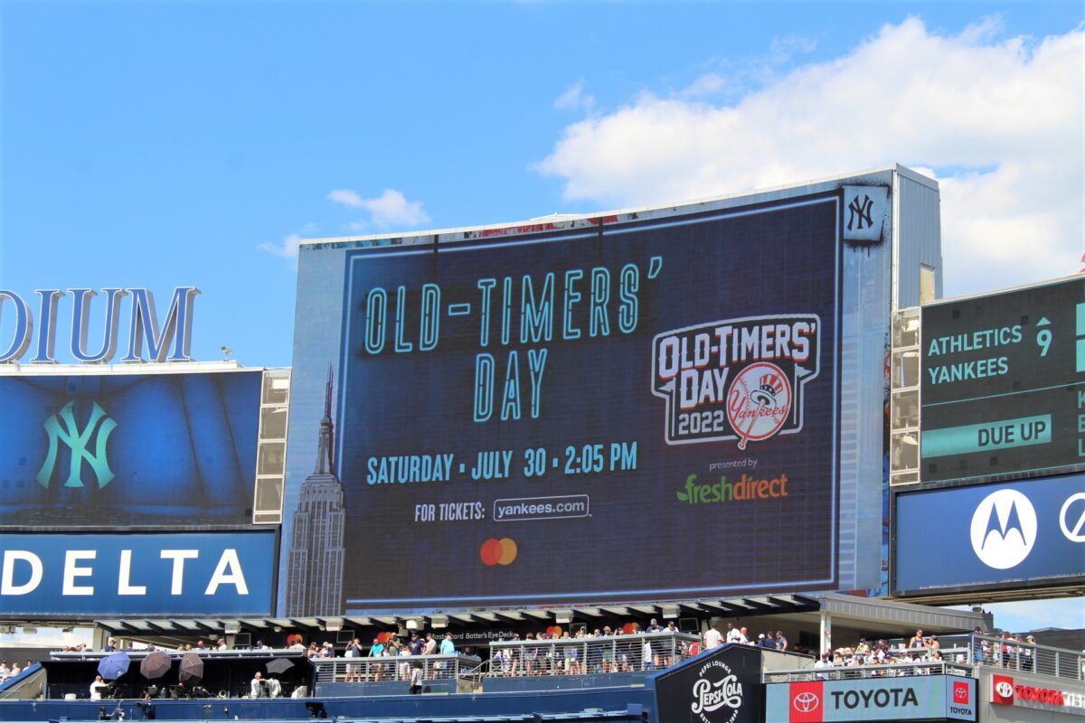 FreshDirect x Yankees Old Timers Day 2022 (1 of 2) - Westfair