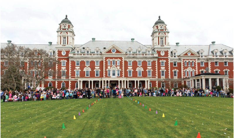 IMAGINE 6,000 CANDY-FILLED EASTER EGGS