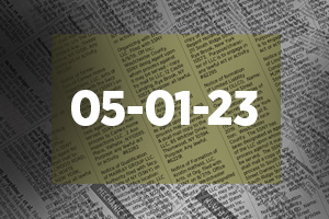 Legal records May 01, 2023