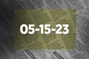 Legal records May 15, 2023
