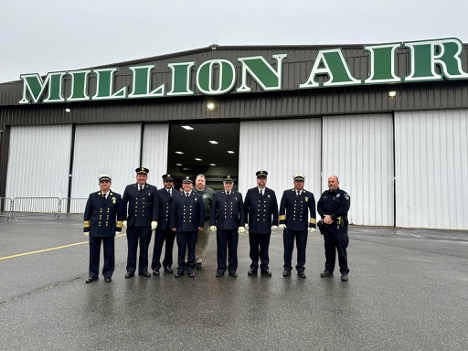 VETERANS HONORED  AT WESTCHESTER COUNTY AIRPORT