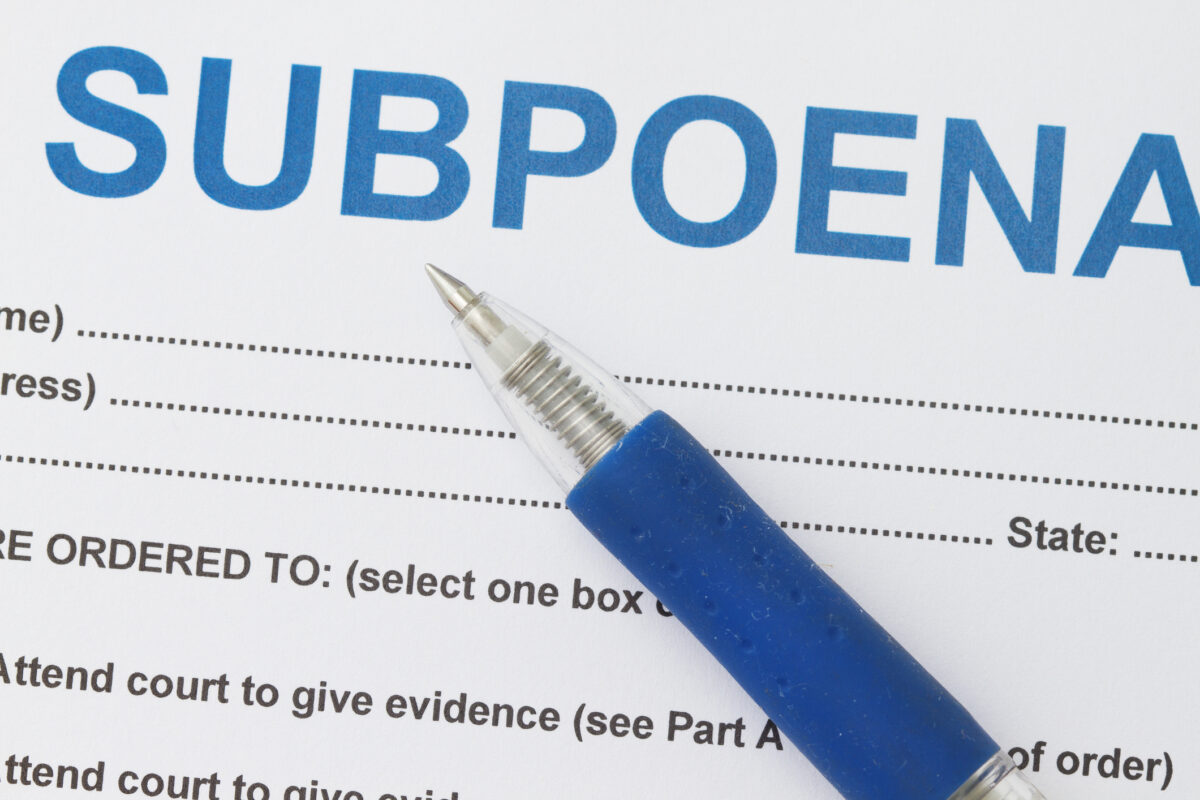 Businessman sues to quash subpoenas for personnel records