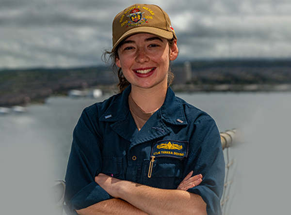 WESTCHESTER RESIDENT  SERVING IN NAVY