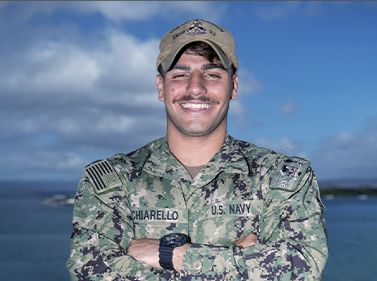 YONKERS NATIVE SERVING ABOARD U.S. WARSHIP