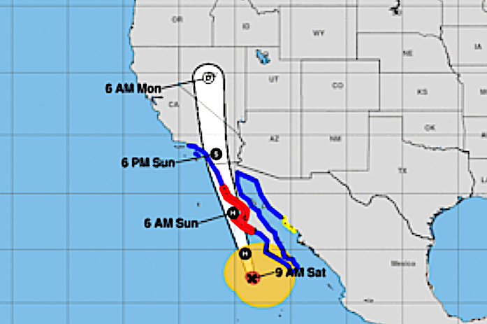 Hurricane Hilary prompts California's first tropical storm watch