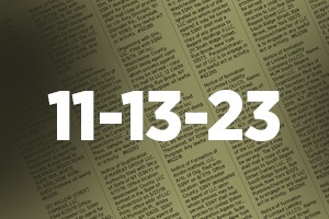 Legal records November 13, 2023
