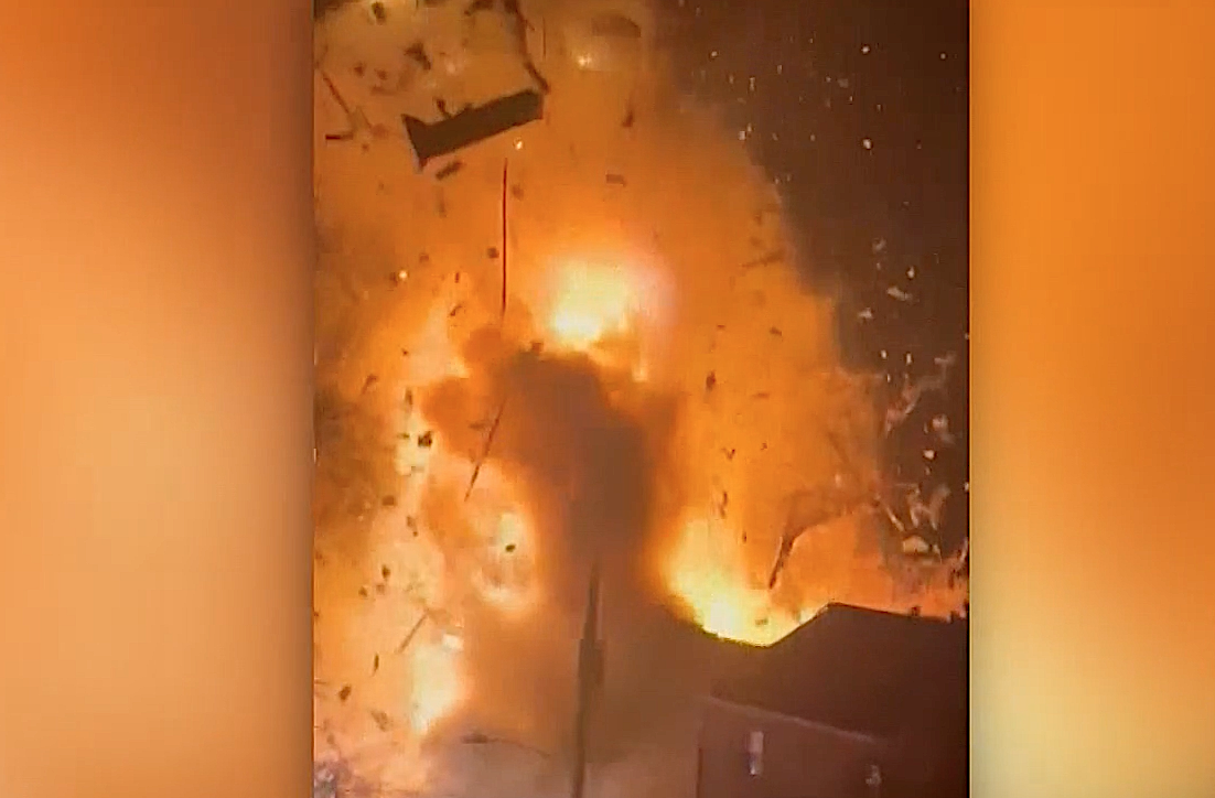 Virginia house explosion remains under investigation: VIDEO OF EXPLOSION