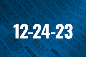 Legal records December 24, 2023