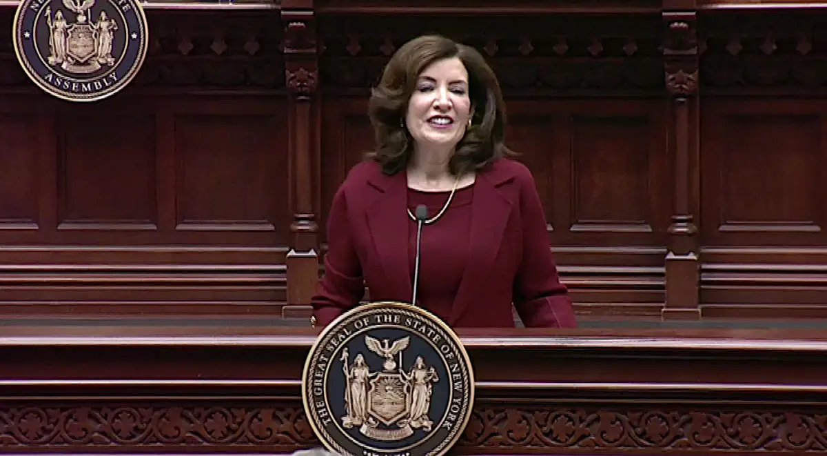 Hochul delivers state of the state message Westfair Communications