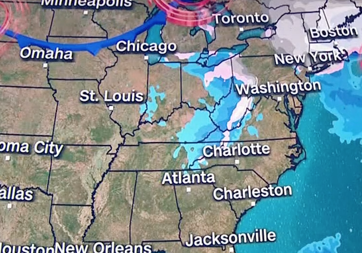 Winter’s first major storm set to hit the eastern U.S.: VIDEO
