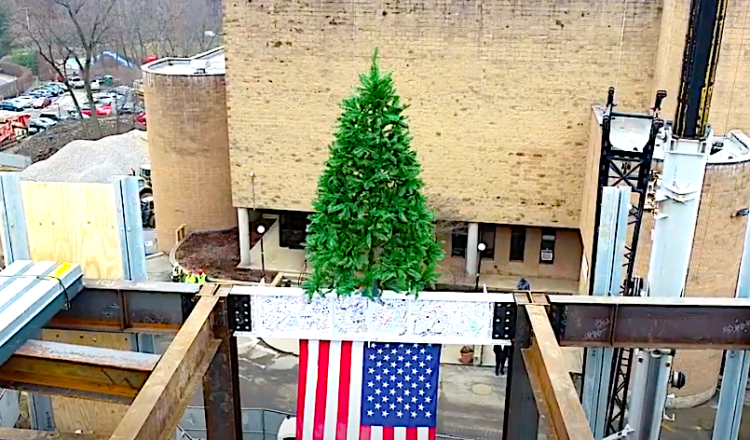 Topping out for Hackley arts and tech center - Westfair Communications