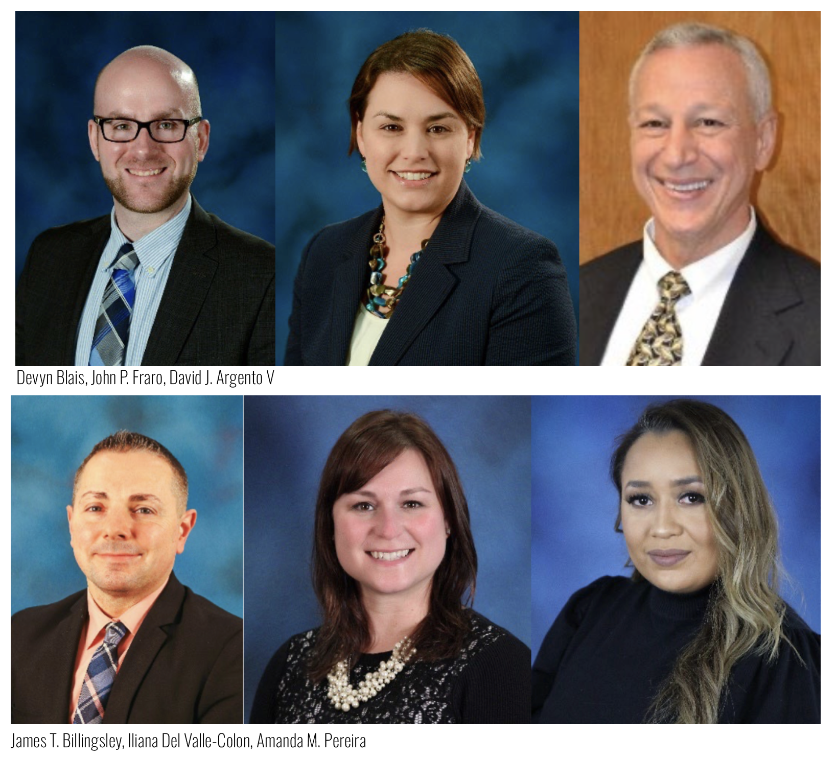 BIG Y’S SIX NEW APPOINTMENTS