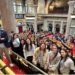 BOYS AND GIRLS LOBBY AT STATE CAPITOL