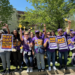 Union members picket at Phelps