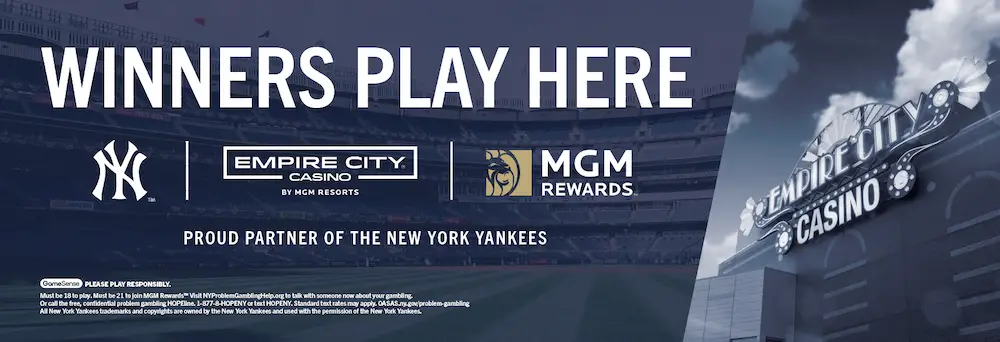 Empire City Casino becomes a New York Yankees partner 