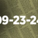 Legal records September 23, 2024