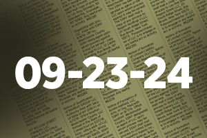 Legal records September 23, 2024