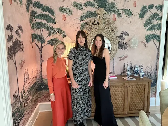 Britain’s Samantha Cameron brings her fashion designs to Darien