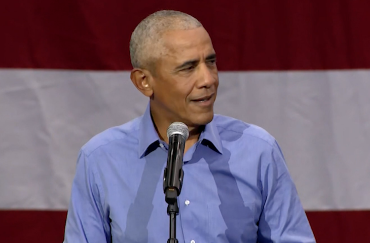 CNN WIRE — Obama tells Black men it’s ‘not acceptable’ to sit out election: VIDEO