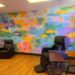 CALMING MURAL CREATED  FOR SENIOR CENTER