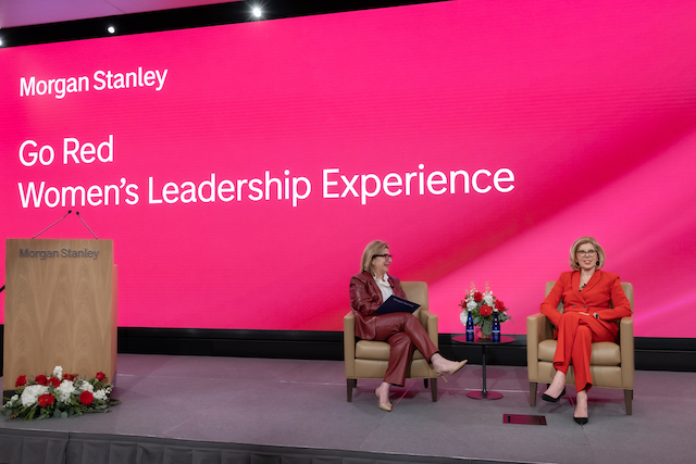 When it comes to women’s health, Morgan Stanley leads with its heart