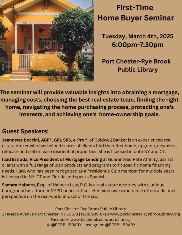 First-Time Home Buyer Seminar
