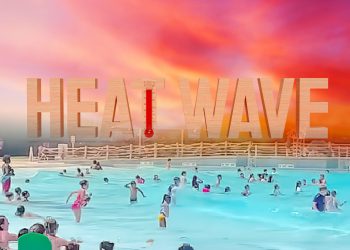 Caution urged during heat wave