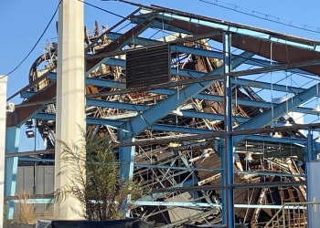 The loud Sunday morning wakeup call in greater Bridgeport was power plant implosion