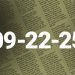 Legal records September 22, 2025