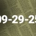 Legal records September 29, 2025