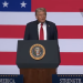 CNN WIRE: Trump’s tells lies to the military during speech