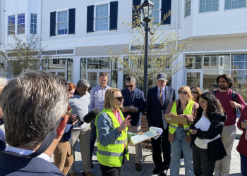 What role does affordable housing play in Noroton Heights redevelopment?