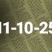 Legal records November 10, 2025