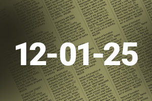 Legal records December 1, 2025