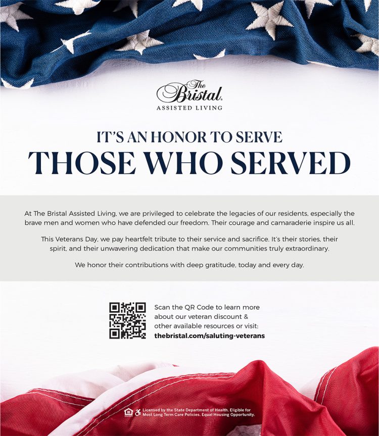 IT’S AN HONOR TO SERVE THOSE WHO SERVED