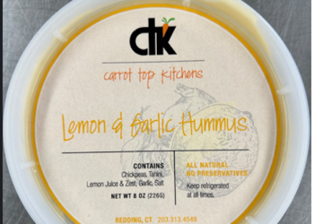 Carrot Top Country Kitchens of Bridgeport recalls certain undeclared sesame hummus