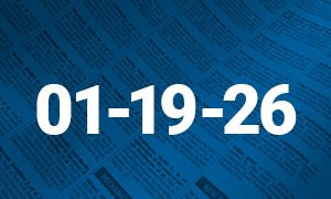 Legal records January 19, 2026